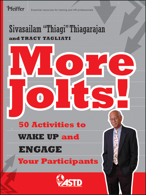 Détails du titre pour More Jolts! Activities to Wake up and Engage Your Participants par Sivasailam Thiagarajan - Liste d'attente